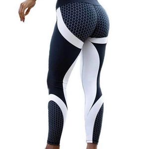 Butt Lift Illusion Hex Leggings